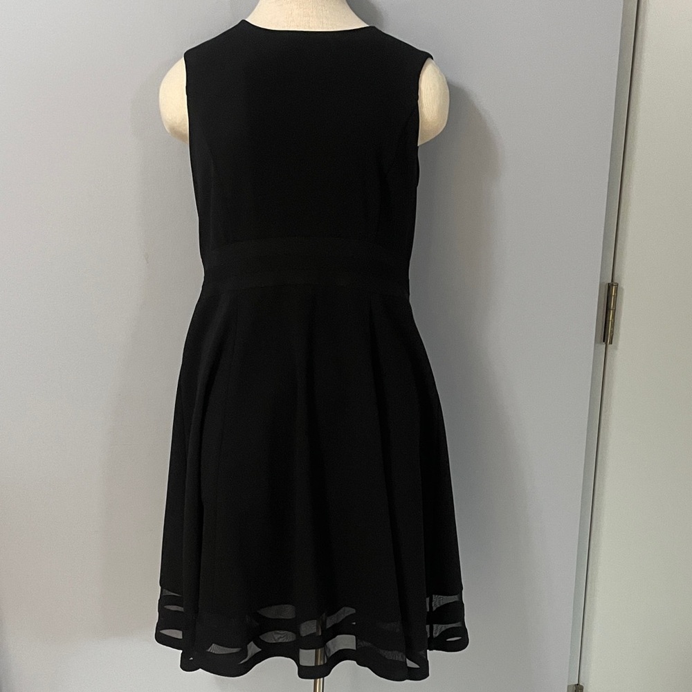 Calvin Klein Classic Black Midi Dress